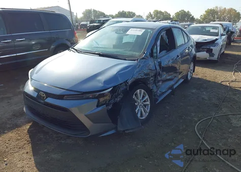 2025 Toyota Corolla Le from USA, damaged, VIN 5YFB4MDEXSP316587